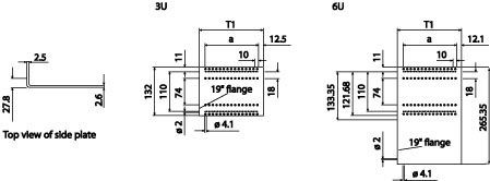 Side Panels For ECO System Profile and Dimensions