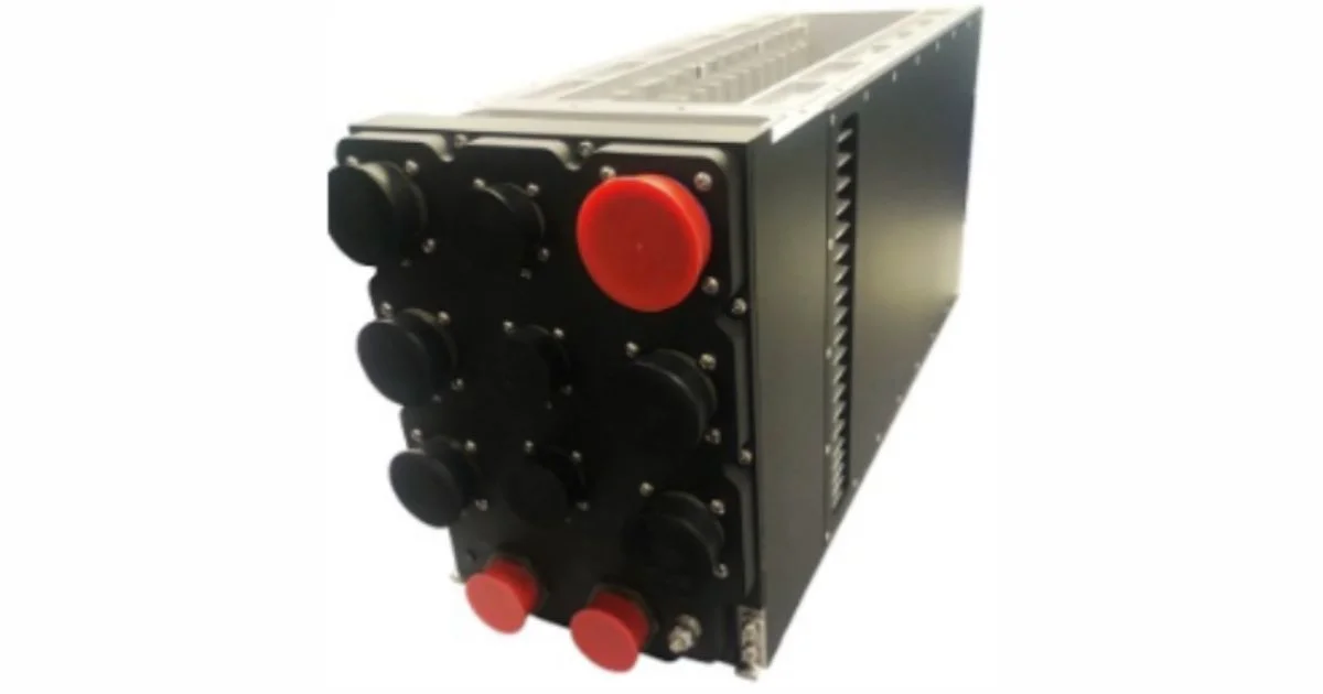 Rugged multi-port electronic enclosure with protective caps