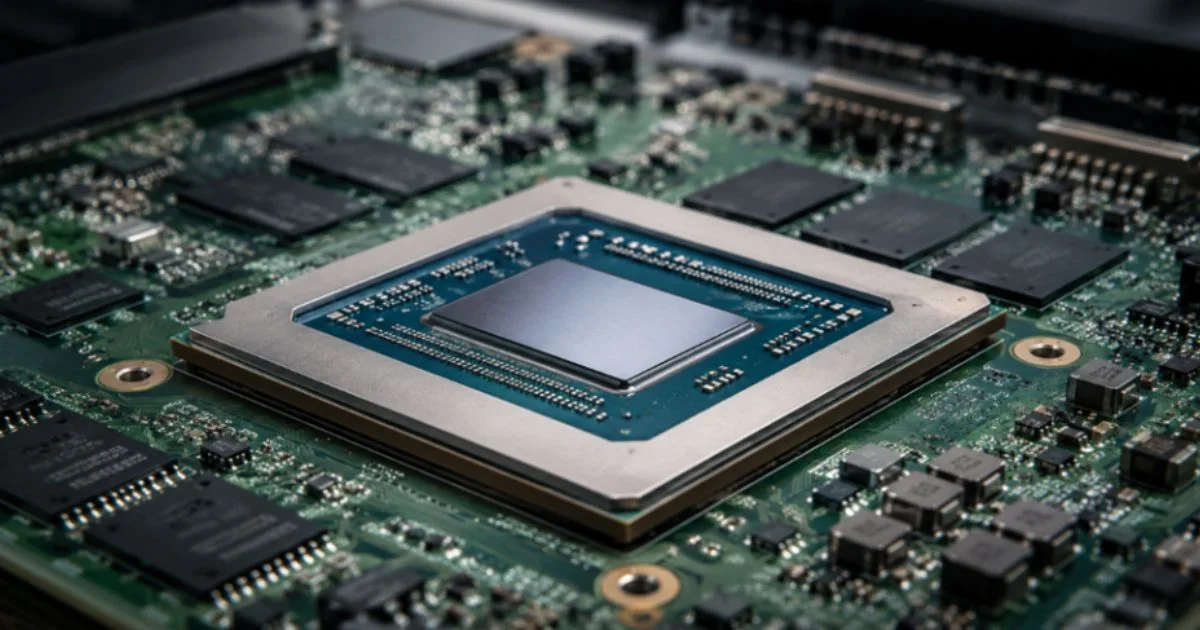 Advanced processor package mounted on circuit board